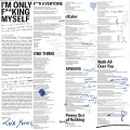 I'm Only F**king Myself (Gatefold) (Splatter)